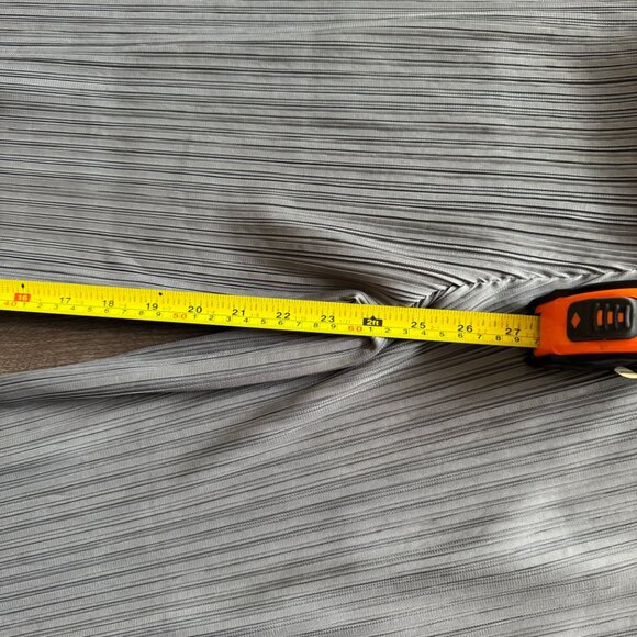 GRAY GREY PLEATS PLEASE INSPIRED ISSEY MIYAKE-STYLE PANTS SIZE S-M - Picture 8 of 9